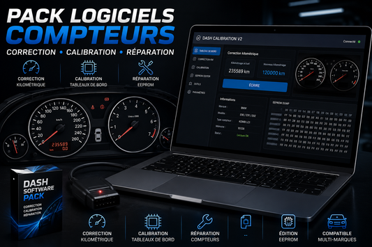 Pack Logiciels Correction & Réparation Compteurs