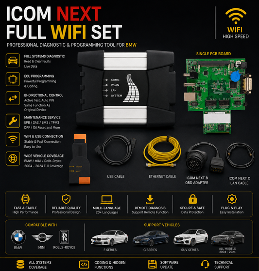 BMW ICOM NEXT WIFI V2025.7